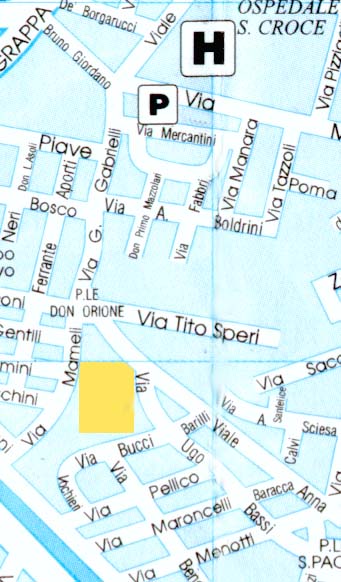 Mappa Fano->Casa Archilei